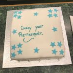 Enjoy your retirement cake